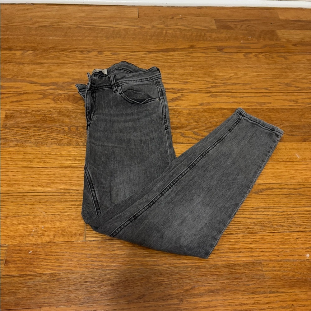 Zara Women's Grey Jeans Size 8